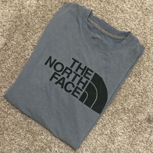 North Face Classic Logo‎ Fit T-Shirt | Washed Blue | Large